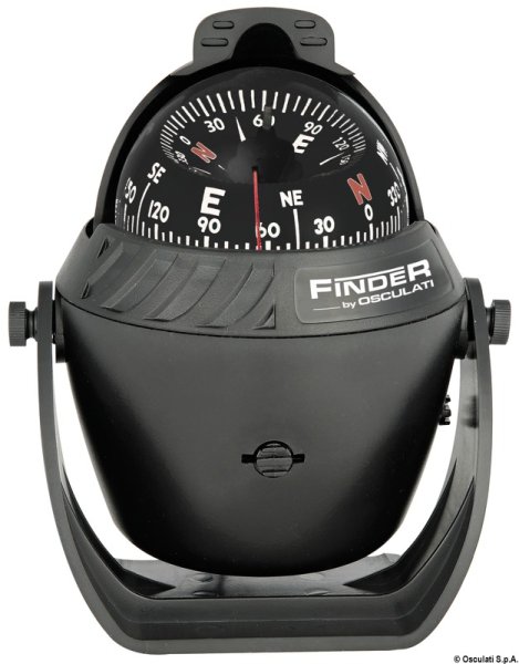Bussola Scout nera 2" 5/8, rosa nera - 25.171.01